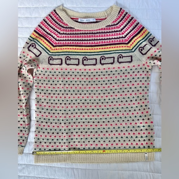 Woolrich Vintage Women's Fair Isle Sweater Size L EUC - Picture 9 of 9